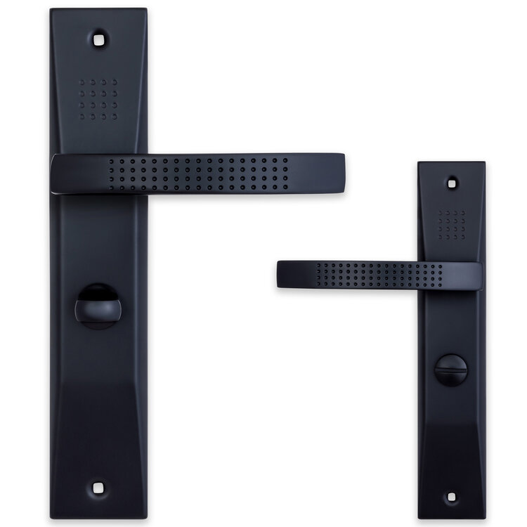 Eliot Tokio - op schild - WC 63mm - mat zwart - complete set 2