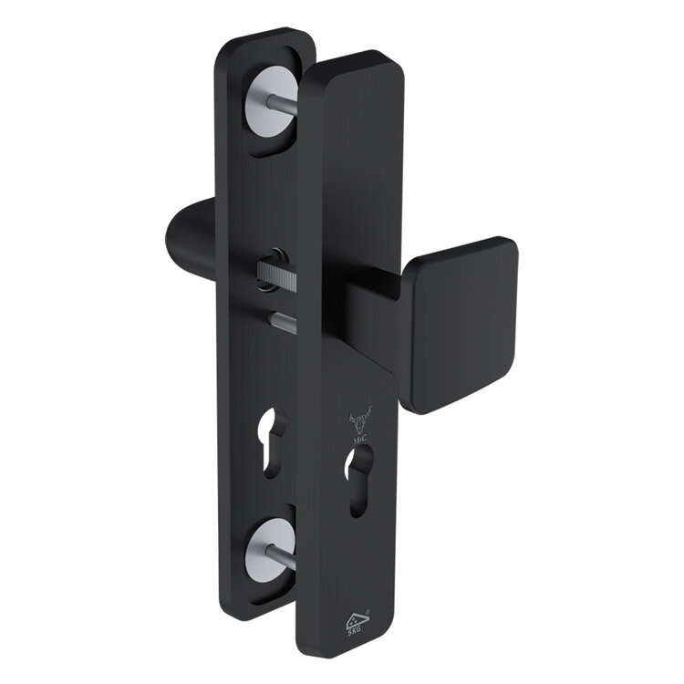 M&amp;C Universeel veiligheidsbeslag kruk/kruk PC72 zwart