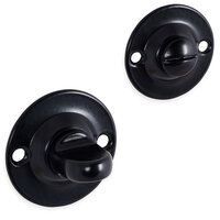 Mazovia rozet set - WC - rond- mat zwart