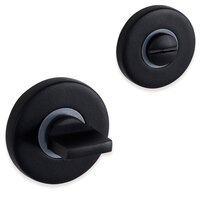 Fira rozet set - WC - rond - mat zwart
