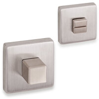 Rozet ELIOT - vierkant - WC - satijn nikkel