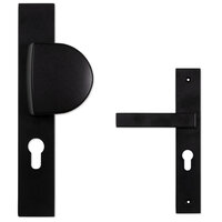 Voordeur garnituur ELIOT - mat zwart 