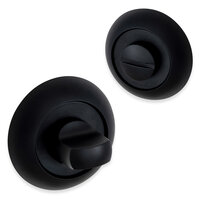 Rozet set Eliot vrij/bezet - mat zwart