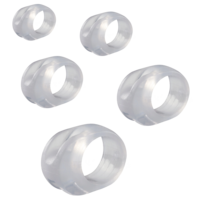 Siliconen deurstoppers - set à 5 stuks