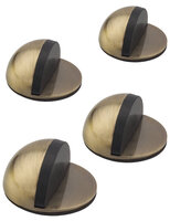 Zelfklevende antiek messing deurstopper set (4 stuks)