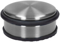 Deurstopper nikkel satijn - diameter 10,5 cm - 1kg 