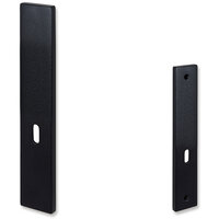 Deurschild meterkast ELIOT - op schild - mat zwart