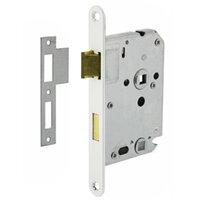 Insteekslot WC / Badkamer 63mm - wit