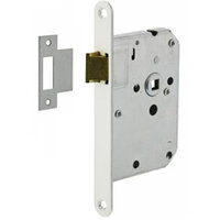 Insteekslot - loopslot met witte voorplaat