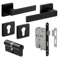 Eliot® Deurbeslag set - profielcilinder rozet - insteekslot - cilinderslot