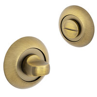 Rozet set ELIOT vrij/bezet - antiek goud