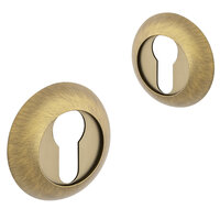 Rozet set ELIOT profielcilinder - antiek goud