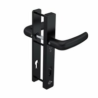 M&C smal veiligheidsbeslag kruk/kruk PC92 zwart